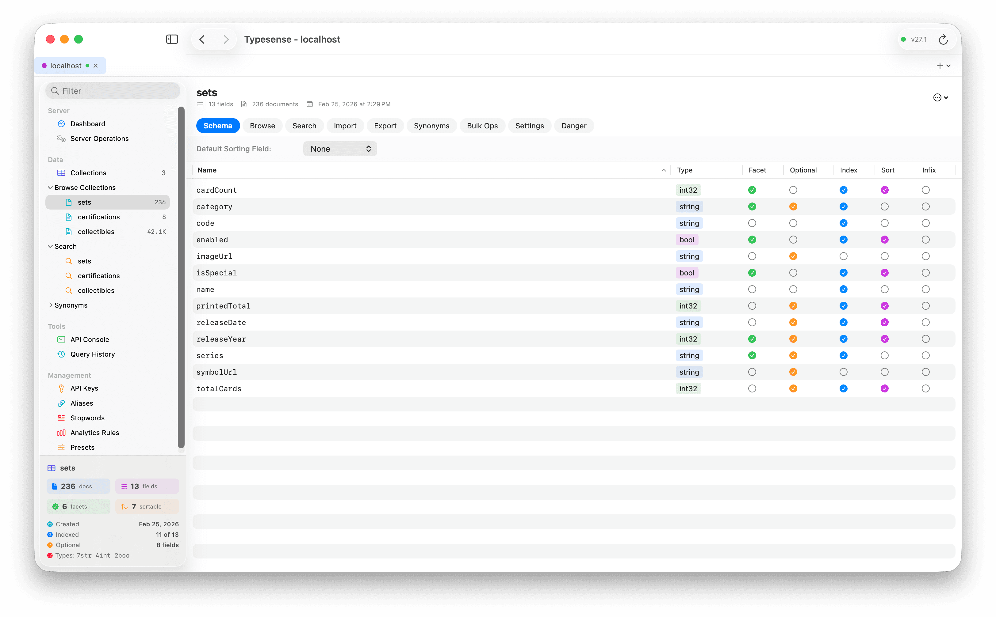 Visual Schema Editor